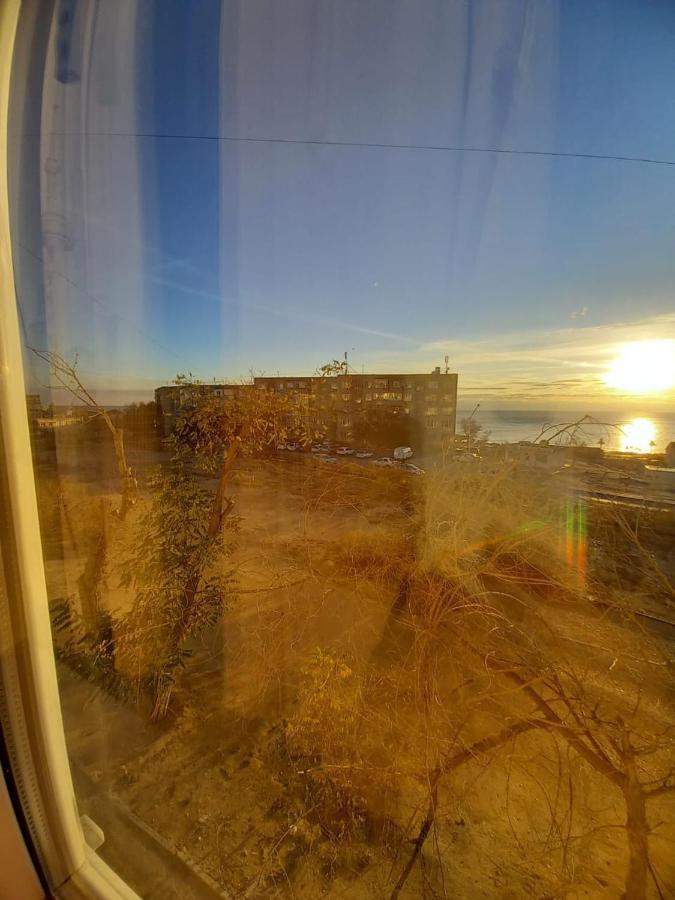 Flat with the sea view Daire Aktav Dış mekan fotoğraf