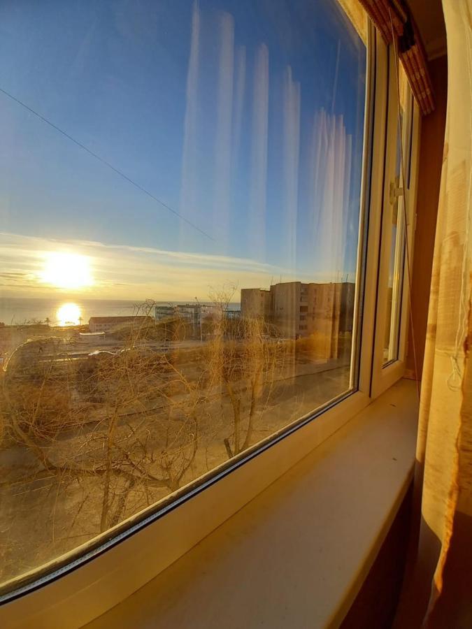 Flat with the sea view Daire Aktav Dış mekan fotoğraf
